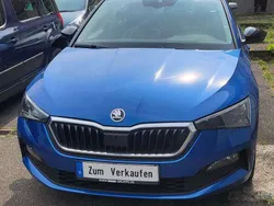 Raceblau metallic Gebraucht 2019 Skoda Scala Style Kleinwagen | 14.300 € (Guter Preis)