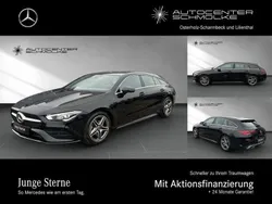 lack kosmosschwarz (metallic) Gebraucht 2023 Mercedes CLA200 Shooting Brake AMG line Kombi | 31.999 € (Guter Preis)
