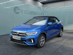 Blau Gebraucht 2024 VW T-Roc Cabriolet Cabrio | 33.499 € (Fairer Preis)
