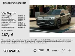 Cipressinogrün metallic Gebraucht 2025 VW Tayron R-line SUV | 58.890 € (Guter Preis)