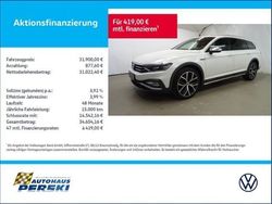 Weiß Gebraucht 2021 VW Passat Alltrack Kombi | 31.900 € (Etwas zu teuer)
