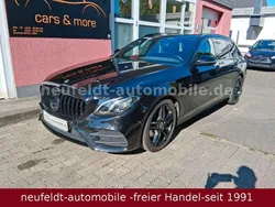 Schwarz Gebraucht 2018 Mercedes E220 AMG line Kombi | 22.890 € (Fairer Preis)
