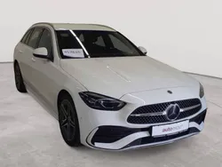 Polarweiß Gebraucht 2022 Mercedes C220 AMG Kombi | 28.990 € (Superpreis)
