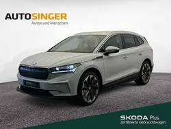 Moonweiß perleffekt met. Gebraucht 2024 Skoda Enyaq iV SUV | 43.910 €