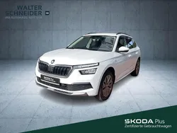 Moonweiss metallic Gebraucht 2021 Skoda Kamiq Drive SUV | 17.950 € (Fairer Preis)