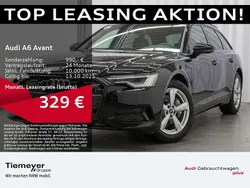 Mythosschwarz metallic Gebraucht 2025 Audi A6 Advanced Kombi | 51.320 € (Superpreis)