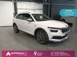 Weiß Gebraucht 2023 Skoda Kamiq ScoutLine SUV | 25.220 € (Fairer Preis)