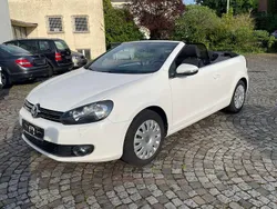 Pure white Gebraucht 2015 VW Golf Cabriolet Basis Cabrio | 7.250 € (Guter Preis)