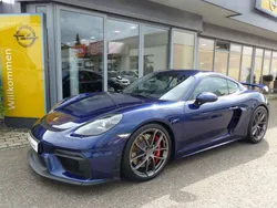 Blau Gebraucht 2020 Porsche Cayman GT4 Chrono Coupé | 123.945 €