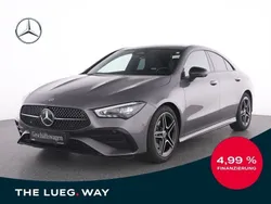 Grau metalliclack mountaingrau Gebraucht 2024 Mercedes CLA180 AMG Limousine | 36.485 € (Fairer Preis)