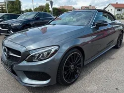 Selenitgrau Gebraucht 2018 Mercedes C200 AMG line Cabrio | 32.950 € (Fairer Preis)