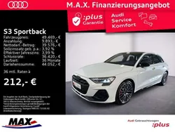 Gletscherweiß metallic (metallic) Gebraucht 2024 Audi S3 Ambiente Limousine | 49.469 € (Etwas zu teuer)