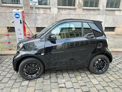 Schwarz Gebraucht 2021 Smart ForTwo Electric Drive Cabrio | 13.800 € (Fairer Preis)