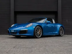 Blau Gebraucht 2016 Porsche 911 Targa 4S Cabrio | 116.603 € (Teuer)
