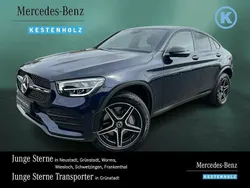 Cavansitblau Gebraucht 2021 Mercedes GLC300e AMG Coupé | 48.770 € (Etwas zu teuer)
