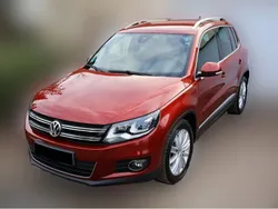 Rot Gebraucht 2015 VW Tiguan LOUNGE SUV | 14.499 € (Guter Preis)
