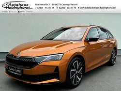 Orange Gebraucht 2024 Skoda Octavia SportLine Kombi | 38.990 € (Teuer)
