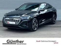 Mythosschwarz metallic Gebraucht 2023 Audi Q8 e-tron S-Line SUV | 53.421 € (Guter Preis)