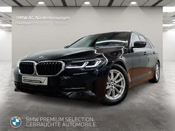 Schwarz Gebraucht 2021 BMW 520 Shadowline Kombi | 28.750 € (Guter Preis)