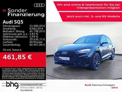 Schwarz Gebraucht 2023 Audi SQ5 Business SUV | 53.880 € (Superpreis)