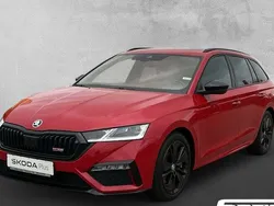 Rot Gebraucht 2022 Skoda Octavia RS Kombi | 33.390 € (Fairer Preis)