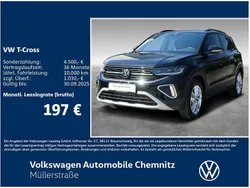 Schwarz Neu 2025 VW T-Cross Goal SUV | 33.500 € (Teuer)