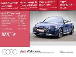 Blau Gebraucht 2024 Audi S3 Ambiente Limousine | 41.499 € (Superpreis)
