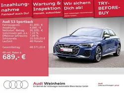 Blau Gebraucht 2024 Audi S3 Ambiente Limousine | 41.499 € (Superpreis)