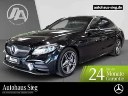 Obsidianschwarz Gebraucht 2019 Mercedes C300 AMG Limousine | 32.844 € (Fairer Preis)