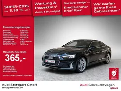 Mythosschwarz metallic Gebraucht 2024 Audi A5 Advanced Plus Coupé | 46.420 € (Guter Preis)