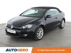 Schwarz Gebraucht 2015 VW Golf Cabriolet LOUNGE Cabrio | 13.380 € (Etwas zu teuer)