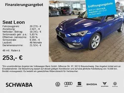 Blau Gebraucht 2021 Seat Leon FR Limousine | 20.270 € (Guter Preis)
