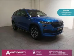 Blau Gebraucht 2022 Skoda Kodiaq SportLine SUV | 34.470 € (Superpreis)