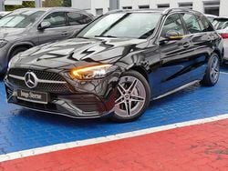 Unilack schwarz Gebraucht 2025 Mercedes C220 AMG Kombi | 42.450 € (Etwas zu teuer)