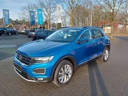 Ravennablau metallic Gebraucht 2021 VW T-Roc Style SUV | 21.980 €