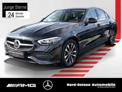 Metalliclack obsidianschwarz Gebraucht 2022 Mercedes C300 Avantgarde Limousine | 35.790 € (Superpreis)