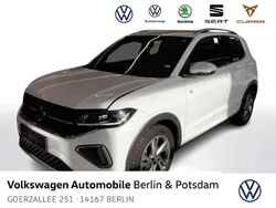 Pure white Gebraucht 2024 VW T-Cross R-line SUV | 27.990 € (Etwas zu teuer)