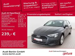 Manhattangrau metallic Gebraucht 2022 Audi A3 Sportback e-tron Ambiente Limousine | 26.500 € (Fairer Preis)