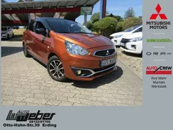 Orange Gebraucht 2017 Mitsubishi Space Star Diamant Edition Limousine | 5.990 € (Etwas zu teuer)