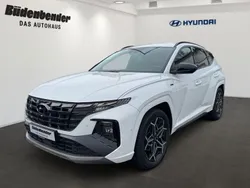 Weiß Gebraucht 2021 Hyundai Tucson N Line SUV | 31.480 € (Etwas zu teuer)