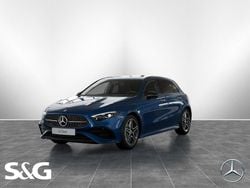 Metalliclack spektralblau Gebraucht 2025 Mercedes A200 AMG Limousine | 34.404 € (Fairer Preis)
