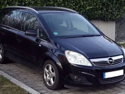 Schwarz Gebraucht 2009 Opel Zafira Edition Van / Kleinbus | 1.299 € (Superpreis)