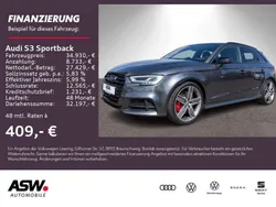 Daytonagrau perleffekt Gebraucht 2019 Audi S3 Design Limousine | 33.930 € (Fairer Preis)
