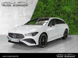 Digitalweiß Gebraucht 2024 Mercedes CLA250e Shooting Brake AMG line Kombi | 35.850 € (Fairer Preis)