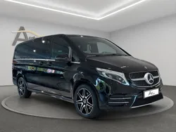 Obsidianschwarz metallic Gebraucht 2021 Mercedes V250 AMG Van / Kleinbus | 49.999 € (Fairer Preis)