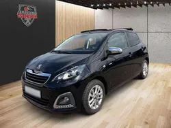 Schwarz (noir caldera) Gebraucht 2019 Peugeot 108 Style Kleinwagen | 9.990 € (Fairer Preis)