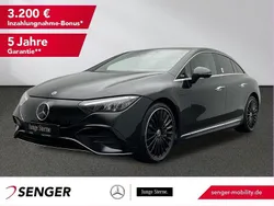 Schwarz Gebraucht 2024 Mercedes EQE300 AMG line Limousine | 45.580 €