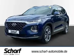 Blau Gebraucht 2019 Hyundai Santa Fe Premium SUV | 30.590 € (Teuer)