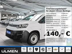 Weiss icy/deckende lackierung Gebraucht 2023 Citroën Berlingo PureTech Van / Kleinbus | 16.880 € (Superpreis)