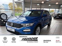 Blau Gebraucht 2020 VW T-Roc Sport SUV | 19.999 € (Guter Preis)